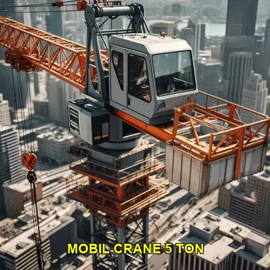 mobil crane 5 ton